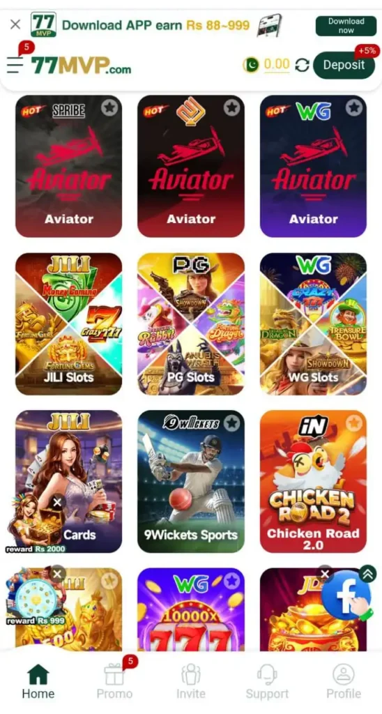 777MVP Game App