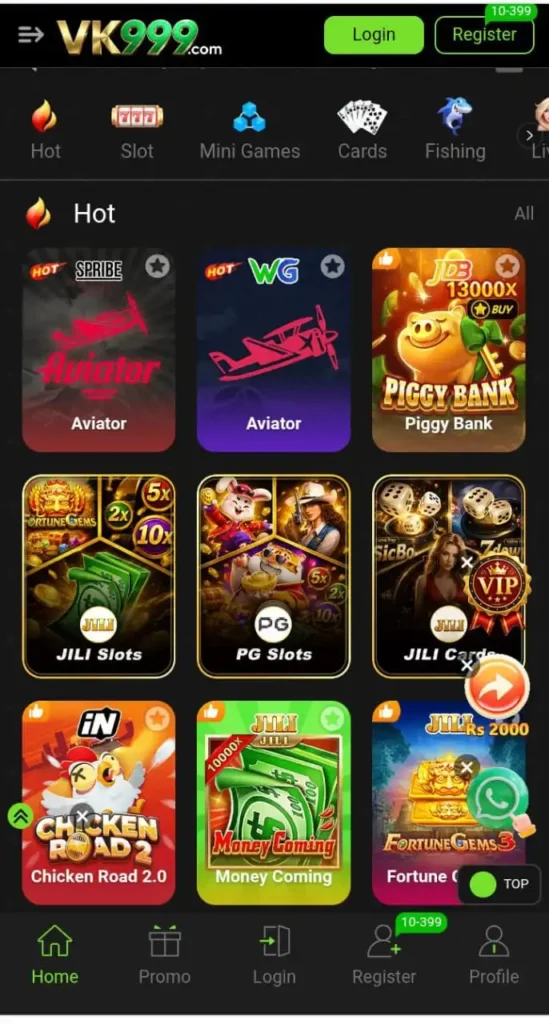 VK 999 Game APK